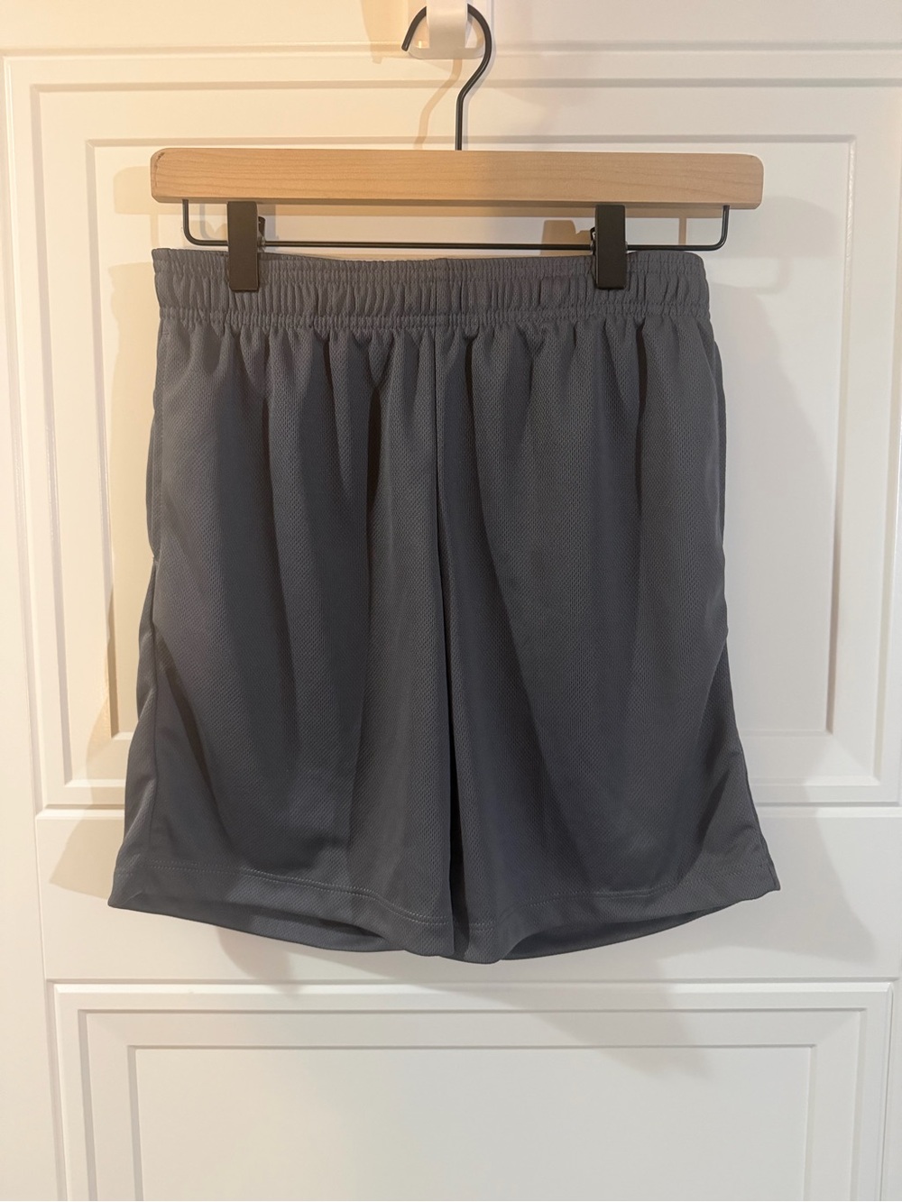 all in motion Gray Athletic Mesh Shorts Boy youth size L